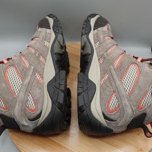 Merrell Boots Womens 9W Moab 2 Waterproof Bungee Cord Mid Hiking WJ06058W EUC - Picture 5 of 9